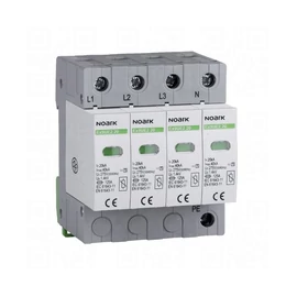 ExPL Túlfeszültség-levezető, 2 típus (C), In=20 kA, Uc=275 VAC, 4 pólus, Ex9UE2 20 4P 275