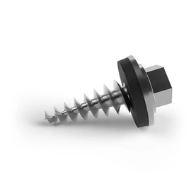 Schletter Fúrócsavar 6,0x22 önmetsző csavar. tömítés A2 woA (943001-232)