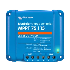 Victron Energy Blue Solar MPPT 75/15 12/24V 15A töltésvezérlő