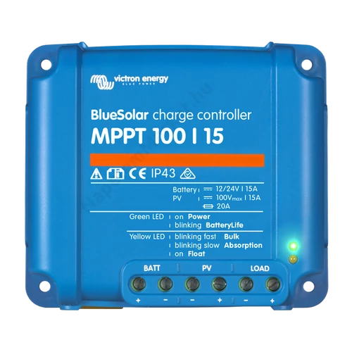 BlueSolar MPPT 100/15 12/24V töltésszabályzó