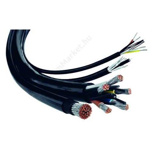 Szolár kábel 1*6mm, fekete