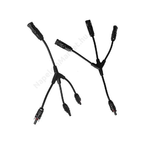 Solar Edge párhuzamosító kábel 3 modulhoz 10 pár/csomag