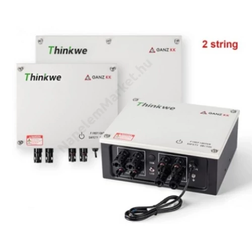 Thinkwe Ganz TW-RSD150-40-2 DC Tűzeseti leválasztó, 2 sztring, 4 pólus, MC4